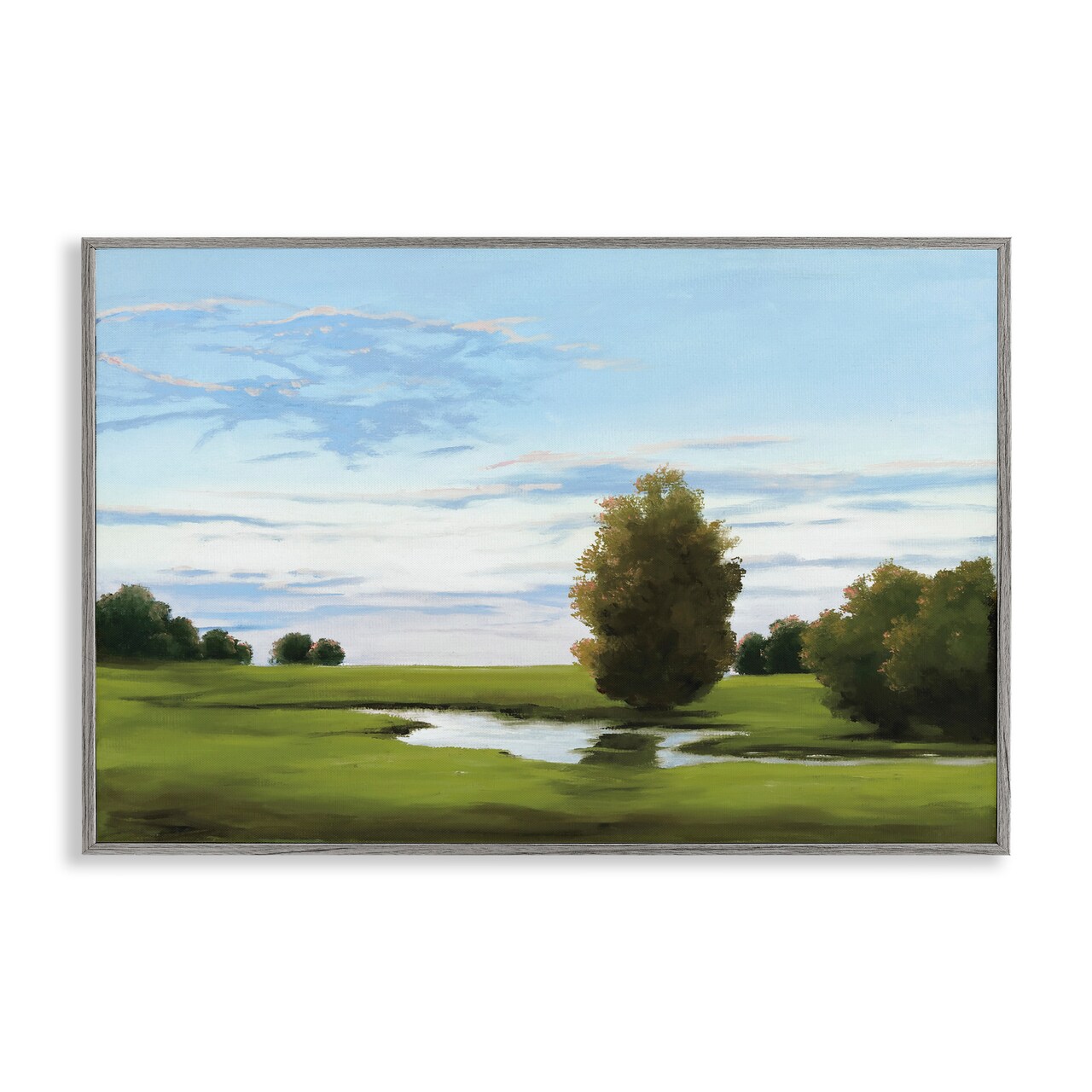 Stupell Industries Evening Light Countryside Framed Giclee, design by Julie Peterson
